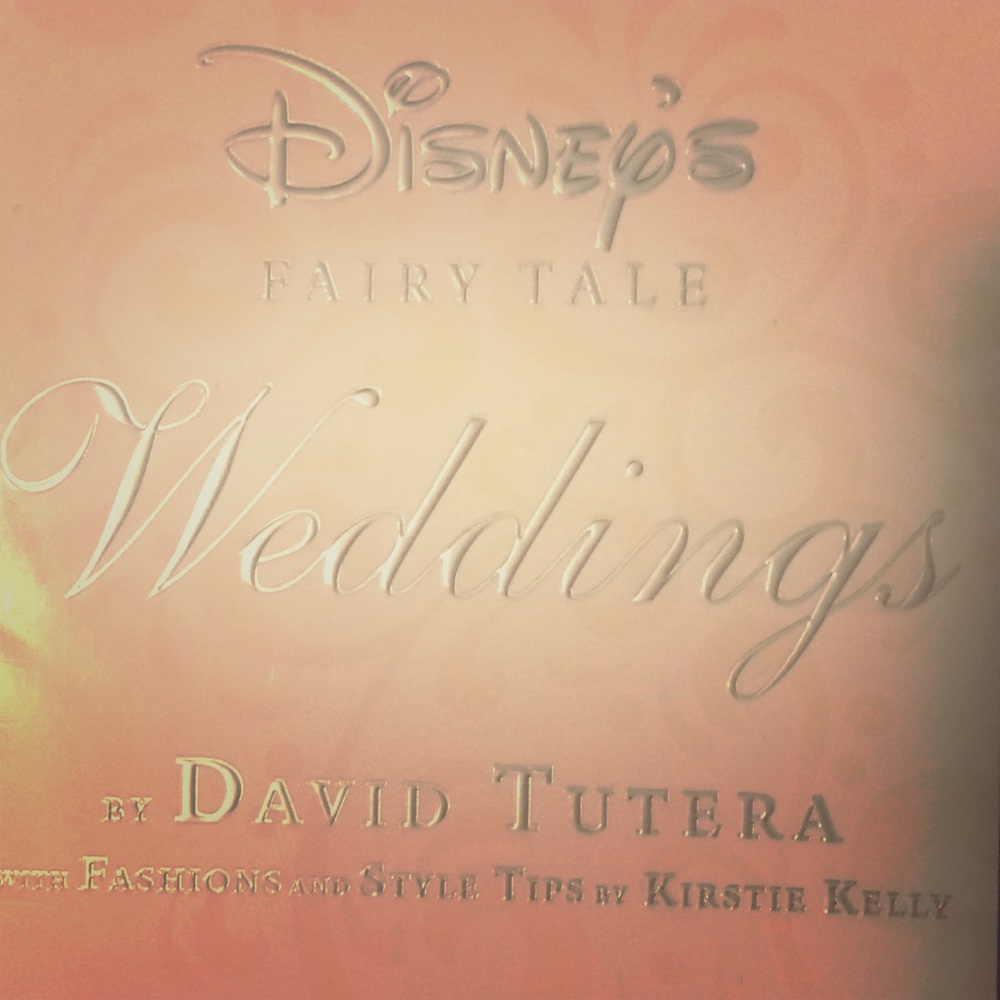 Disney wedding book